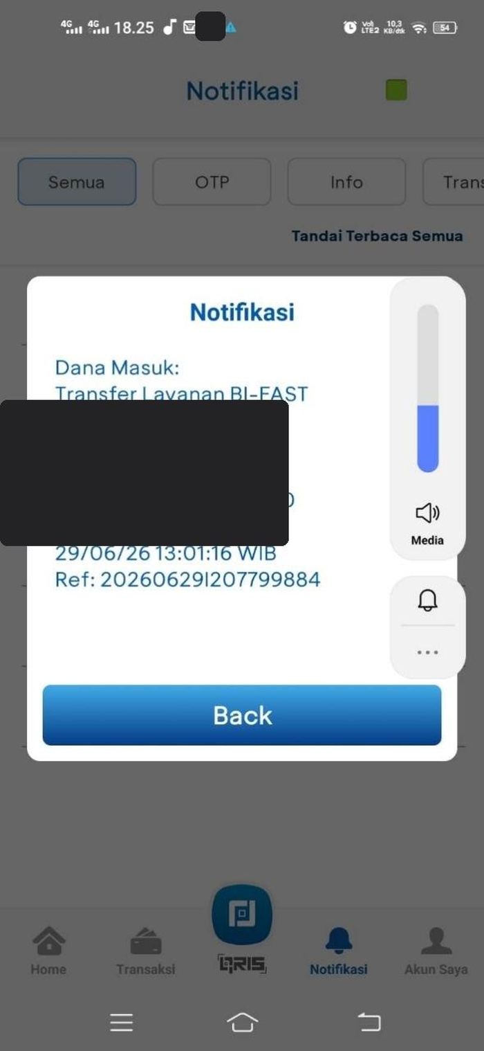 Bukti project klien 3